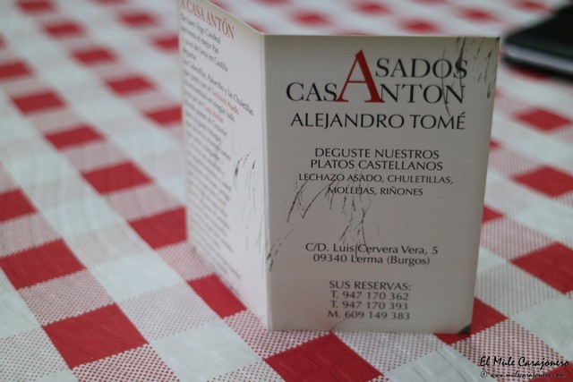 Burgos Lerma Asados Casa Anton