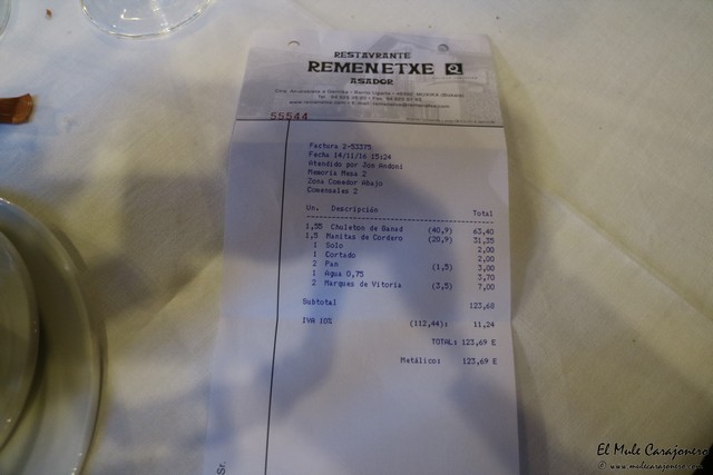 Restaurante Remenetxe Vizcaya