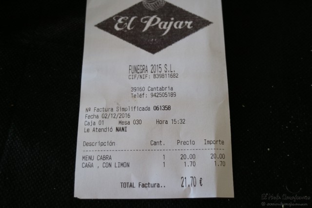 Restaurante el Pajar Galizano Cantabria