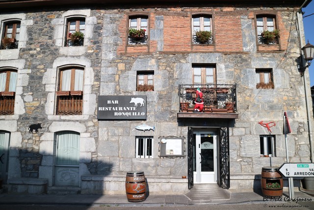 Menu del dia en el Ronquillo Ramales Cantabria