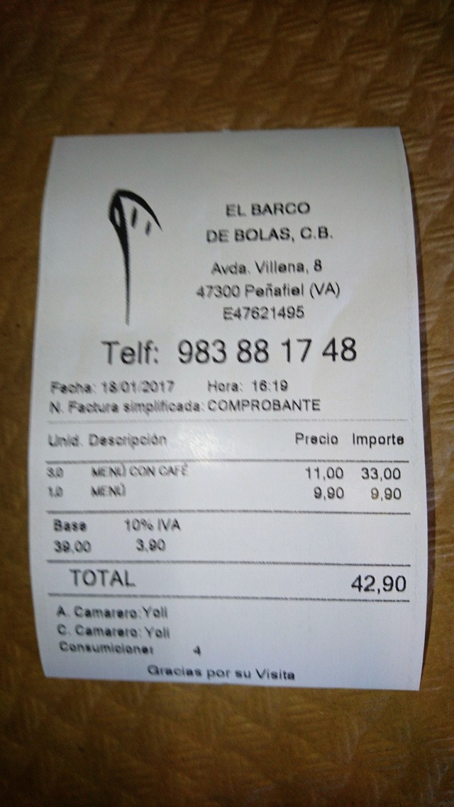 Valladolid Peñafiel El Barco de Bolas