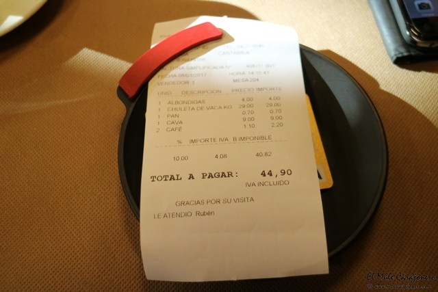 Restaurante Cofiño Caviedes Cantabria