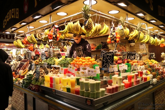 Mercado de La Boqueria Barcelona