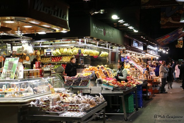 Mercado de La Boqueria Barcelona