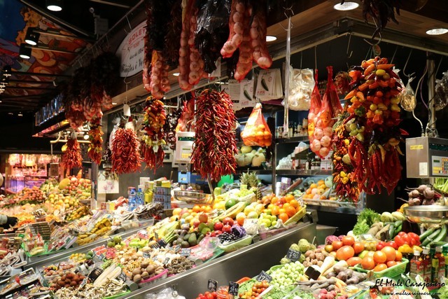 Mercado de La Boqueria Barcelona