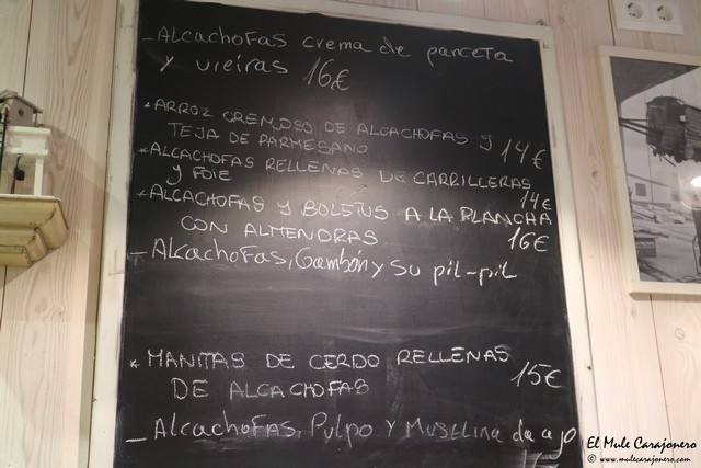 La Tolva Jornadas de las alcachofas Santander