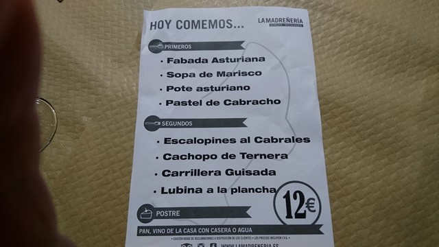 Madreñeria restaurante Cangas de Onis Asturias