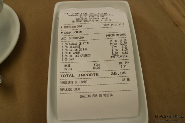 Restaurante El Jardin de Aida
