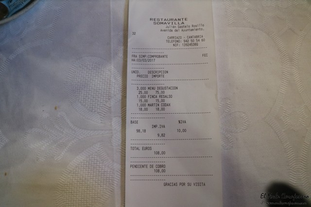 Restaurante Somavilla Carriazo Cantabria