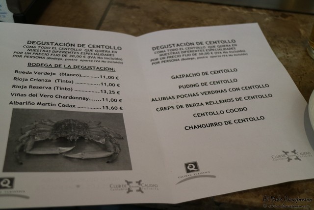restaurante La Mulata Santander Feria Centollo