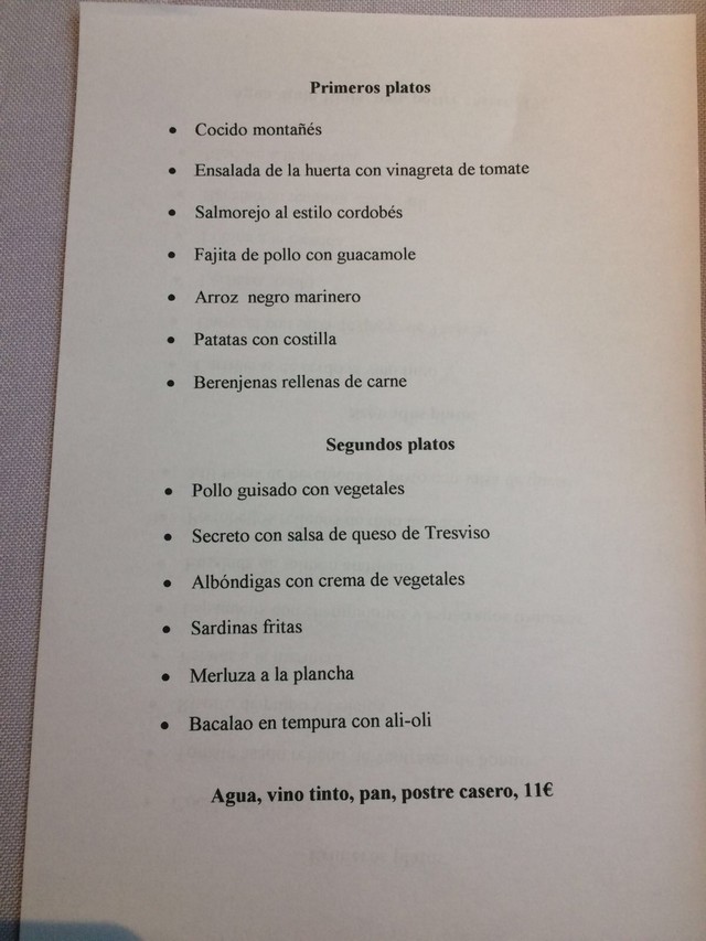 Cantabria Reinosa Restaurante Octubre