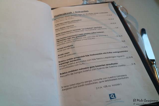 Restaurante Portuondo Vizcaya Mundaka