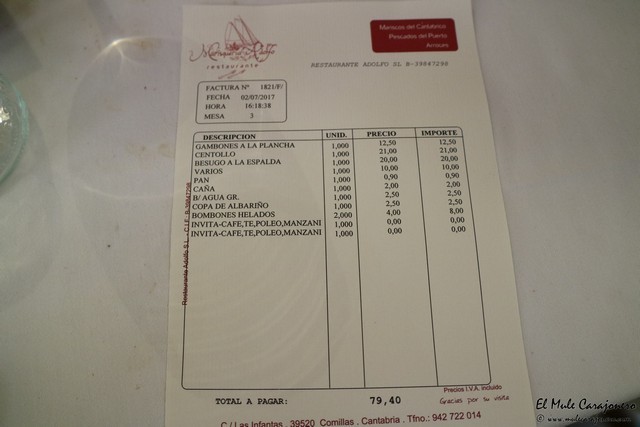 Marisqueria Adolfo Comillas