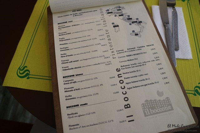 il Boccone restaurante italiano Santander