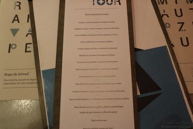 Menú Degustación en La Bicicleta Hoznayo Cantabria
