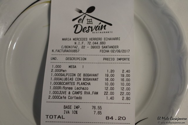 Santander restaurante el Desvan