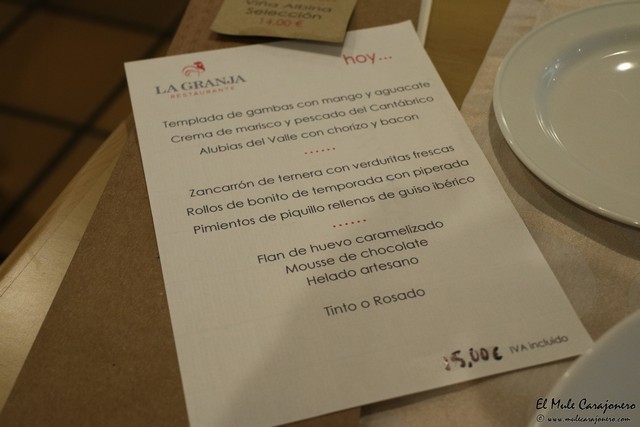 Restaurante la Granja Santa Maria de Cayon Cantabria
