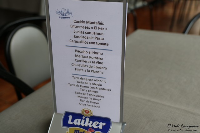 Lierganes restaurante El Hombre Pez