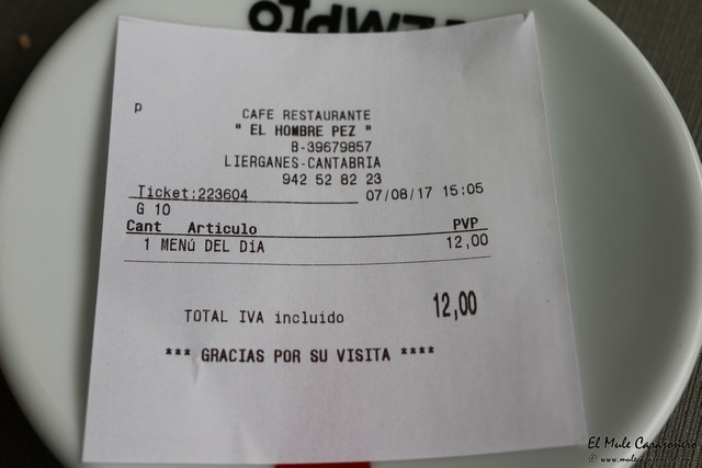 Lierganes restaurante El Hombre Pez