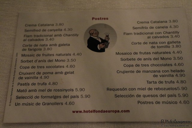 Barcelona Gramollers Fonda Europa