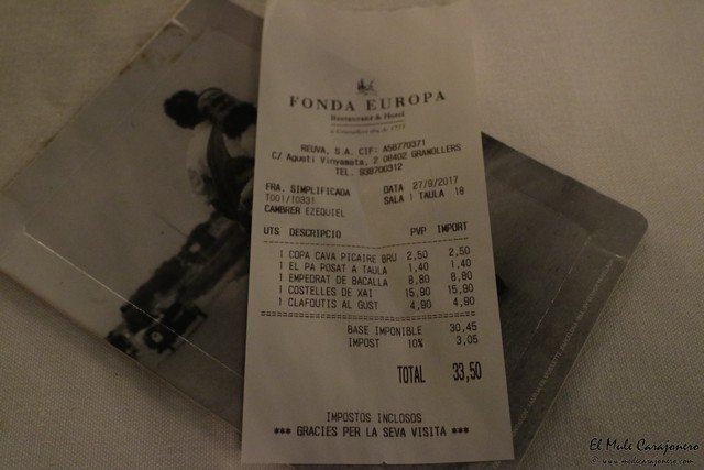 Barcelona Gramollers Fonda Europa