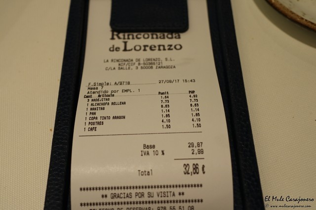 Zaragoca La Rinconada de Lorenzo