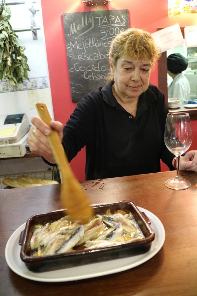 Fariña y caracoles Melly Somo