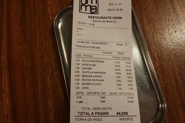 Restaurante Umma Santander