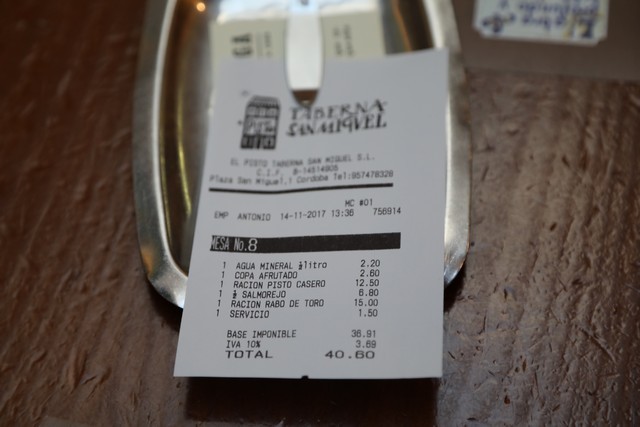 Taberna San Miguel Cordoba