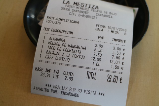 Restaurante la Mestiza Santander