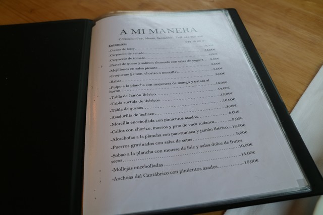 Retaurante A mi Manera Monte Santander