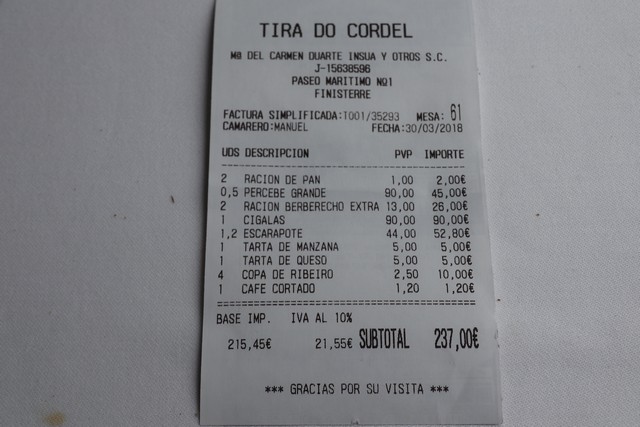 Tira do Cordel Finisterre