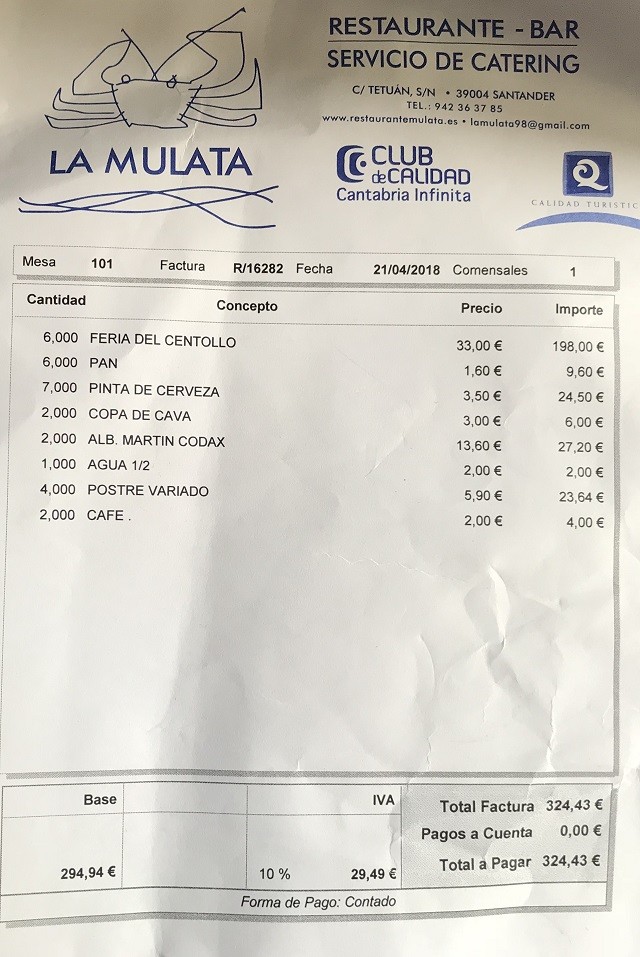 fra mulata centollo