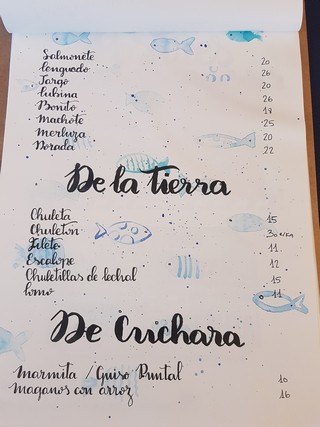 Lista Precios Chiringuito Puntal 2018