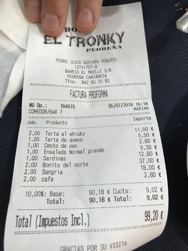El Tronky Pedreña