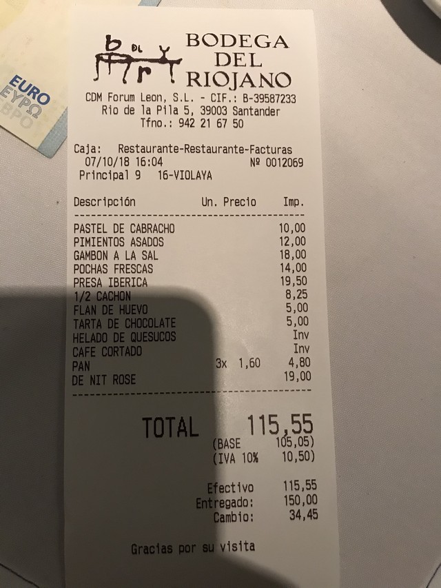 El Riojano Santander