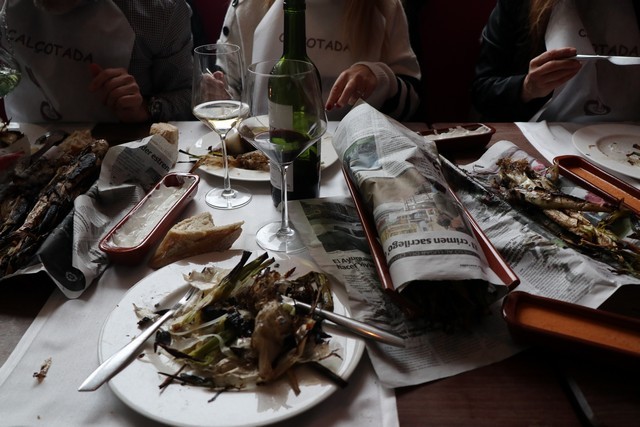 Jornadas del calçot 2019 en Melly Somo Cantabria