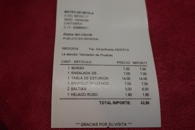 El Bistro de Nikola Santander