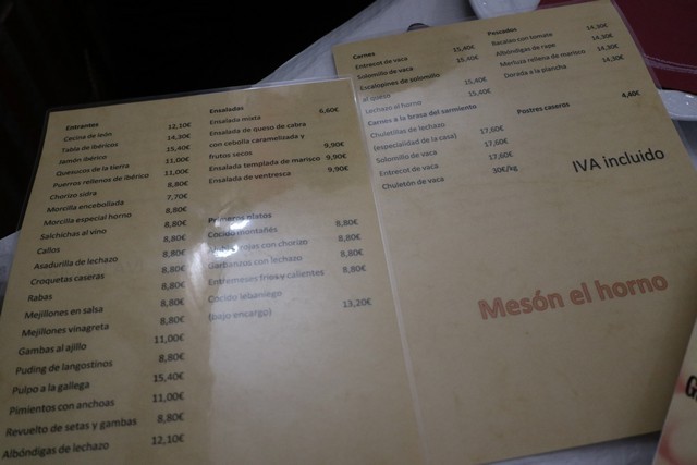 Restaurante el Horno Viernoles