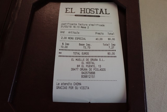 El Hostal restauranmte Oruña de pielagos