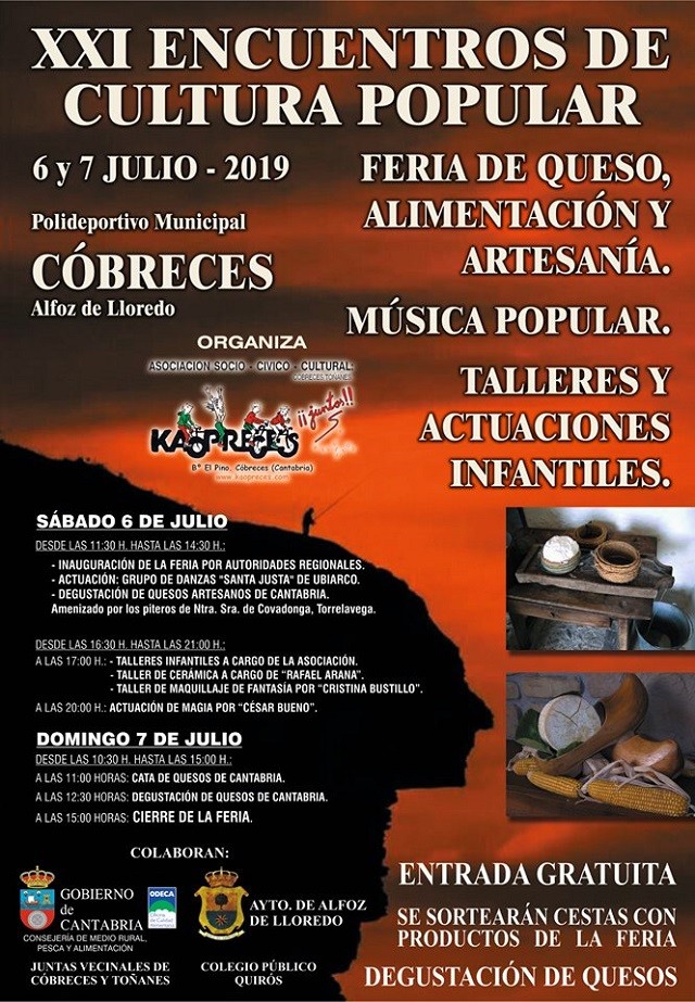 XXI Feria del queso de Cóbreces