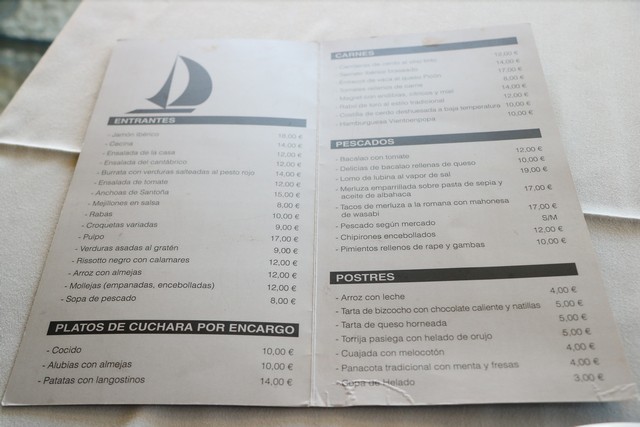 Restaurante Viento en Popa Santander