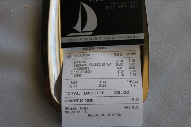 Restaurante Viento en Popa Santander