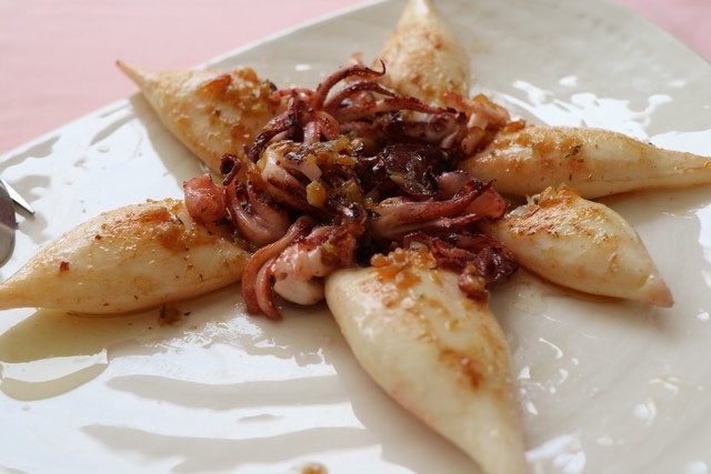 Marisqueria Adolfo Comillas maganos plancha