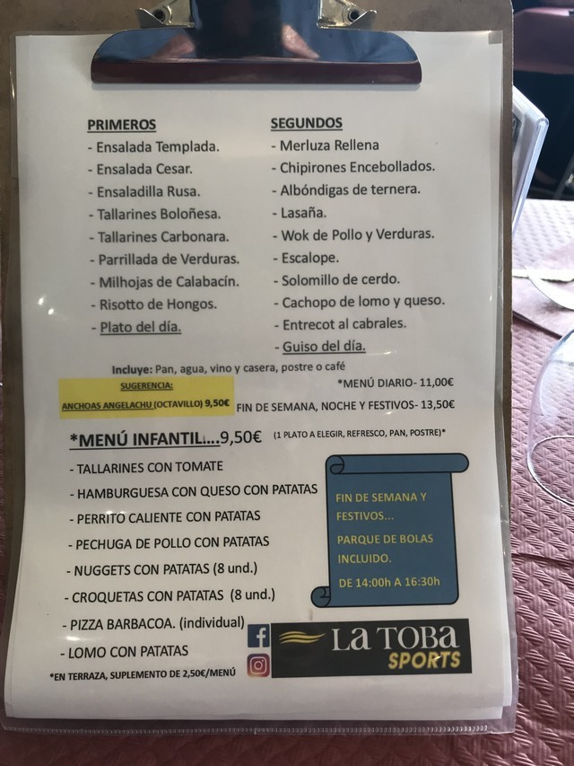 Restaurante La Toba Santander