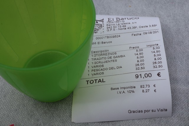 Restaurante el Baruco de Anero