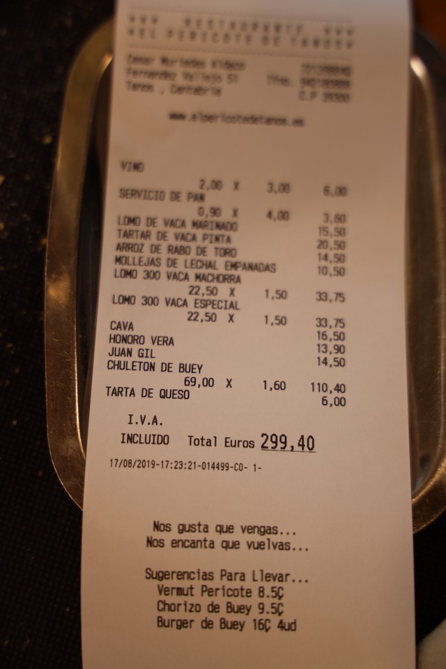 Restaurante El Pericote Tanos