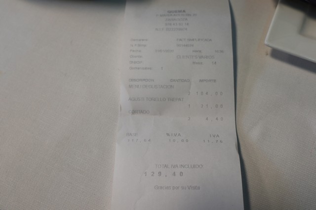Restaurante Quema Zaragoza
