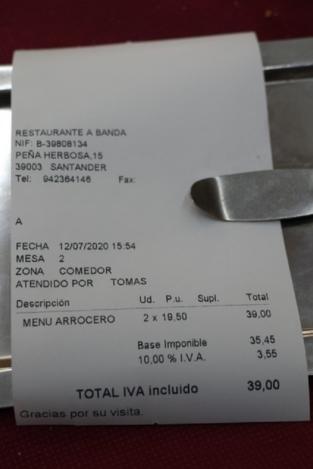Restaurante A Banda Santander