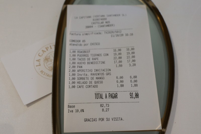Restaurante La Capitana Santander